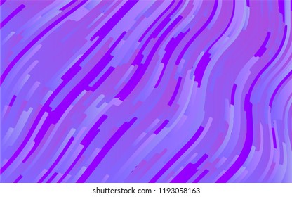 Wavy geometric background. Different shades of purple, pink,blue. Bright rainbow color. Scalable vector graphics. Trendy gradient shapes composition.