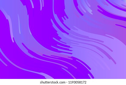 Wavy geometric background. Different shades of purple, pink,blue. Bright rainbow color. Scalable vector graphics. Trendy gradient shapes composition.