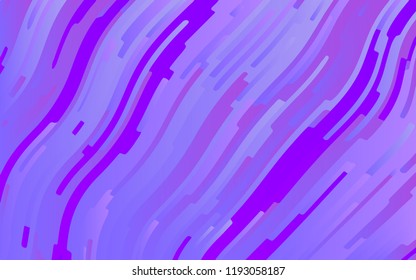 Wavy geometric background. Different shades of purple, pink,blue. Bright rainbow color. Scalable vector graphics. Trendy gradient shapes composition.