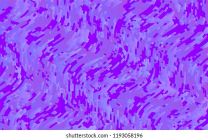 Wavy geometric background. Different shades of purple, pink,blue. Bright rainbow color. Scalable vector graphics. Trendy gradient shapes composition.