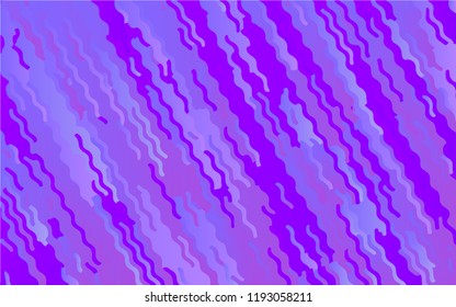 Wavy geometric background. Different shades of purple, pink,blue. Bright rainbow color. Scalable vector graphics. Trendy gradient shapes composition.