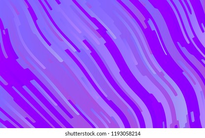 Wavy geometric background. Different shades of purple, pink,blue. Bright rainbow color. Scalable vector graphics. Trendy gradient shapes composition.