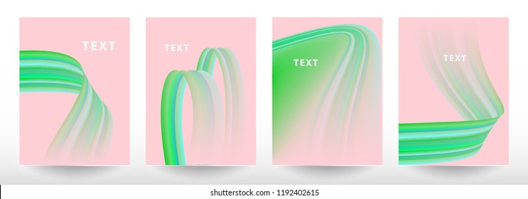 Wavy geometric background. Eps 10 vector set
