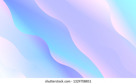 Wavy geometric background. Futuristic wavy backdrop. Background for Wallpaper, Web Design, Brochure, Visit Card. Vector wave pattern.