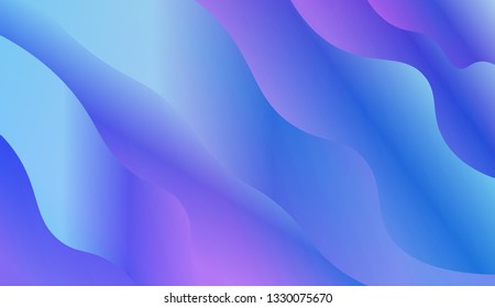 Wavy geometric background. Futuristic wavy backdrop. Background for Wallpaper, Web Design, Brochure, Visit Card. Vector wave pattern.