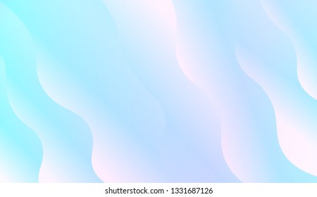 Wavy geometric background. Futuristic wavy backdrop. Background for Wallpaper, Web Design, Brochure, Visit Card. Vector wave pattern.