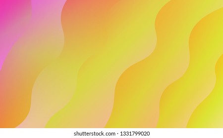 Wavy geometric background. Futuristic wavy backdrop. Background for Wallpaper, Web Design, Brochure, Visit Card. Vector wave pattern.