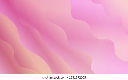 Wavy geometric background. Futuristic wavy backdrop. Background for Wallpaper, Web Design, Brochure, Visit Card. Vector wave pattern.