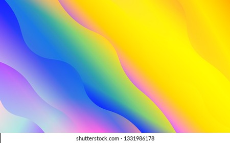 Wavy geometric background. Futuristic wavy backdrop. Background for Wallpaper, Web Design, Brochure, Visit Card. Vector wave pattern.