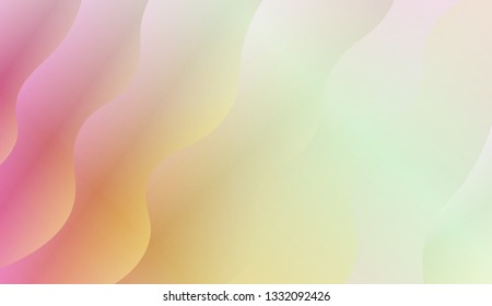 Wavy geometric background. Futuristic wavy backdrop. Background for Wallpaper, Web Design, Brochure, Visit Card. Vector wave pattern.