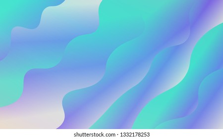 Wavy geometric background. Futuristic wavy backdrop. Background for Wallpaper, Web Design, Brochure, Visit Card. Vector wave pattern.