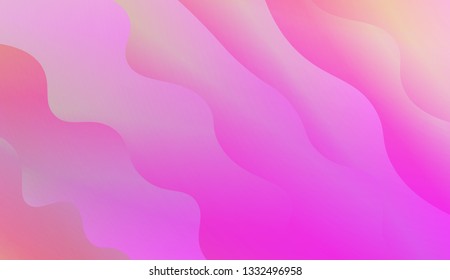 Wavy geometric background. Futuristic wavy backdrop. Background for Wallpaper, Web Design, Brochure, Visit Card. Vector wave pattern.