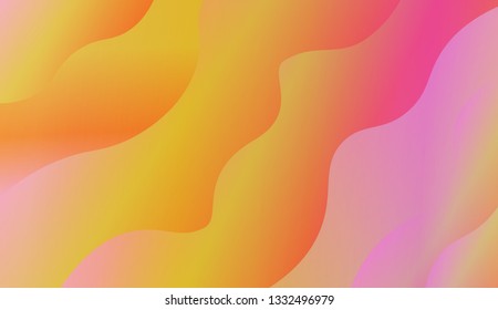 Wavy geometric background. Futuristic wavy backdrop. Background for Wallpaper, Web Design, Brochure, Visit Card. Vector wave pattern.
