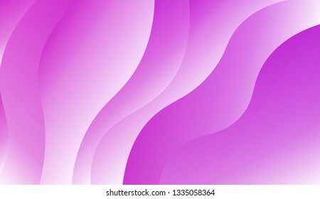 Wavy geometric background. Futuristic wavy backdrop. Background for Wallpaper, Web Design, Brochure, Visit Card. Vector wave pattern