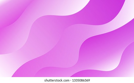 Wavy geometric background. Futuristic wavy backdrop. Background for Wallpaper, Web Design, Brochure, Visit Card. Vector wave pattern