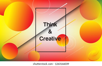 Wavy geometric background. Trendy gradient shapes composition. Eps10 vector. - Vector