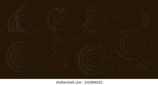 Wavy geometric background. Trendy gradient shapes composition. Eps10 vector.