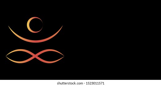Wavy geometric background. Trendy gradient shapes composition. Eps10 vector.