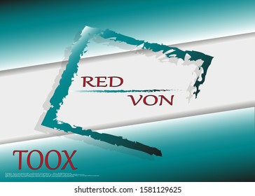 Wavy geometric background. Trendy gradient shapes composition.