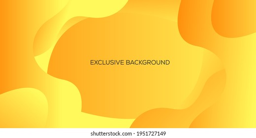 Wavy geometric background. Trendy gradient shapes composition. vector illustration