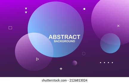 Wavy geometric background. Trendy gradient shapes composition. Eps10 vector