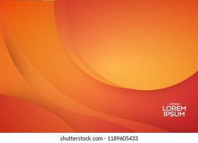 Wavy geometric background. Use for modern design.Futuristic design posters.Trendy gradient shapes composition. Eps10 vector.