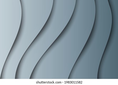 Wavy geometric background. Vector illustration
