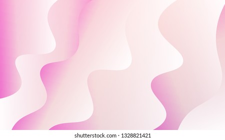 Wavy geometric background. Background for Wallpaper, Web Design, Brochure, Visit Card. Vector wave pattern. Futuristic wavy backdrop