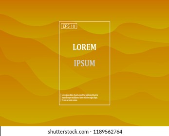 Wavy geometric background.Gradient shapes composition.Eps 10 vector