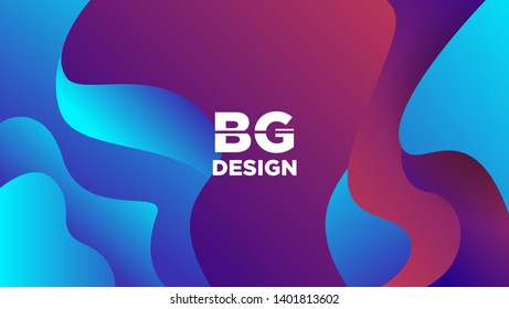 Wavy geometric backgrounds with red and blue color gradient compositions and tragedies. Vector EPS.10
