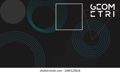 Wavy geometric design background. Trendy gradient shapes composition. Eps10 vector