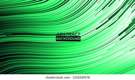 Wavy glitch lines composition vector illustration EPS10