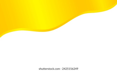 wavy gold background. Golden background. Abstract Gold background for banner, backdrop, flyer. wavy gold banner template.