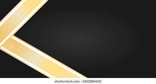 wavy golden ribbon background. golden ribbon background. folded Gold ribbon banner background. gold ribbon with white strip background.