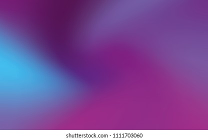 Wavy gradient background. Color, ultraviolet smoke. A blurred pattern. Bright backdrop for screensavers, websites, posters, mobile applications. Vector illustration