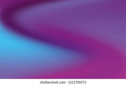 Wavy gradient background. Color, ultraviolet smoke. A blurred pattern. Bright backdrop for screensavers, websites, posters, mobile applications. Vector illustration