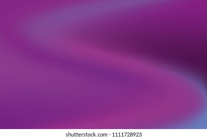 Wavy gradient background. Color, ultraviolet smoke. A blurred pattern. Bright backdrop for screensavers, websites, posters, mobile applications. Vector illustration