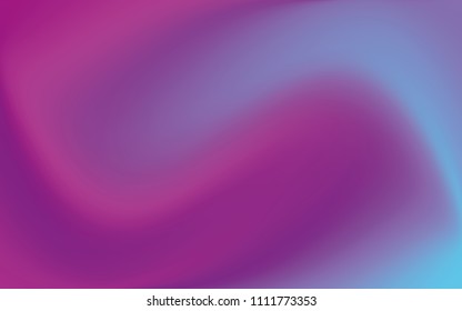 Wavy gradient background. Color, ultraviolet smoke. A blurred pattern. Bright backdrop for screensavers, websites, posters, mobile applications. Vector illustration