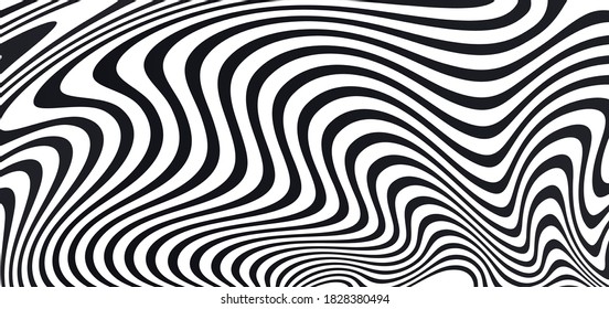 wavy graphic texture monochrome,stock vector background