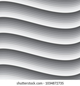 Wavy Gray Background