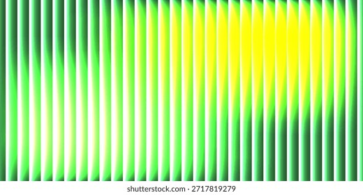 Textura de Vector de vidrio ondulado y estriado. Fondo de gradiente de plástico rayado. Ilustración vectorial