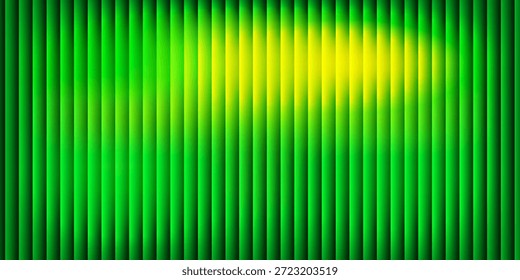 Wavy and grooved glass vector texture. Striped plastic gradient background. Vector illustration