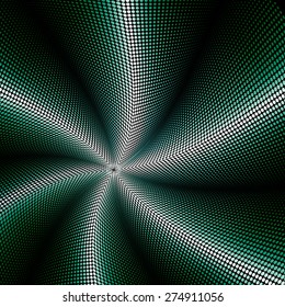 wavy halftone abstract background