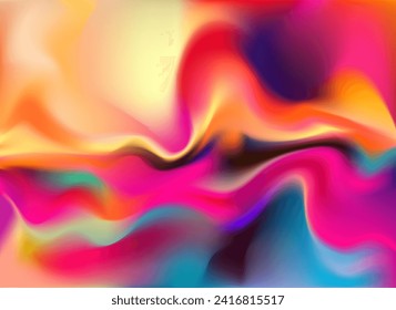 Große holografische Farbverlauf-Form. Abstrakter Hintergrund der Abstrakte.