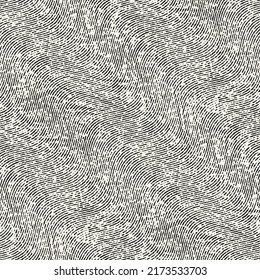 Wavy Ink Brush Stroke Textured Pattern