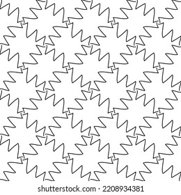 wavy line background.Black zigzag lines on white background.Seamless zigzag line pattern.Black wavy lines pattern.seamless wrapping paper illustration.Wrapping paper zigzag line illustration.