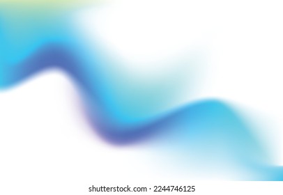 Wave lines smooth flowing dynamic multicolor gradient isolated on  transparent background 21357349 PNG