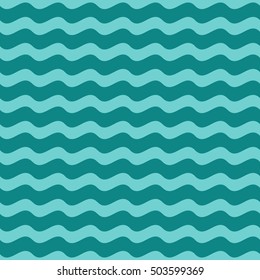 Wavy line color seamless pattern. Fashion graphic background design. Modern stylish abstract texture. Colorful template for prints, textiles, wrapping, wallpaper, website etc. VECTOR illustration