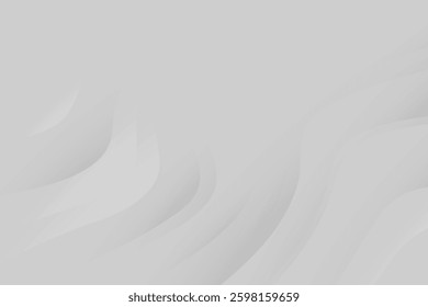 wavy line grey abstract background
