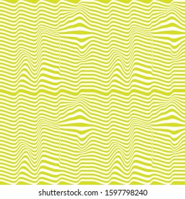 wavy line illusion seamless pattern vector eps 10 